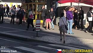 Sexy Redhead Milf Picked Up And Filled With Cock!