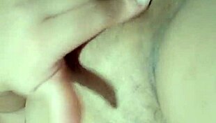 Chubby Brazilian cleans vibrator and orgasms