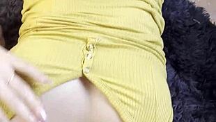 I made a hot solo video with toys for my boyfriend