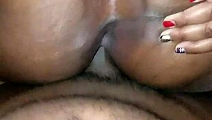 Big booty BBW gets some dick!