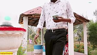 Indian Cheating Wife Bent Over by Husband's Friend