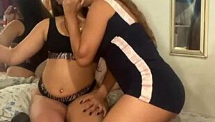 in this hd scene, pamela pantera and patricia kimberly play rental girlfriends passionately