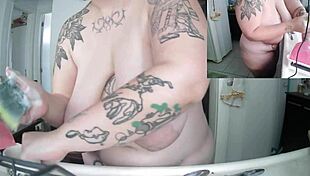 Latina Does Dishes Completely Naked