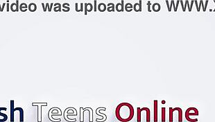 teen 18+ student in costume sucks at gloryhole