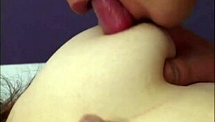 Hot Japanese Babe Licking Tits And Fucked Hard