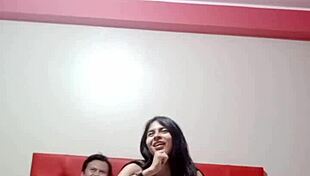 hey, candyboom was supposed to help her study partner but ended up sinking his cock in delicious poses