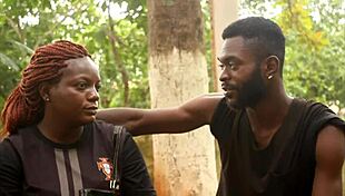 impressive sex scene in gogo adultery where colleague fucks wife then husband in black africa