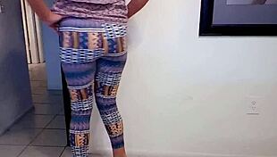 pretty milf flashes pussy for payment in pov striptease 😏