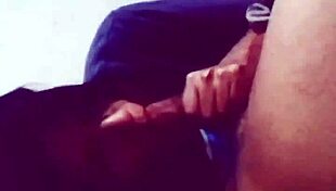 Latina Teen Sucks Big Cock Before Bed