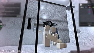 Boldly punishing Yuuka with intense sex and blowjob.