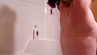 Watch me masturbate before showering