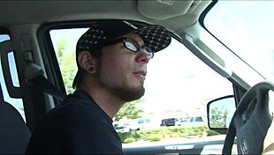 amina amore feels broken as she masturbates and deepthroats in stockings