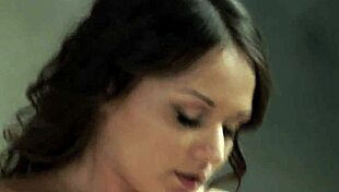 European Brunette Babe Endures Intense Anal Fucking