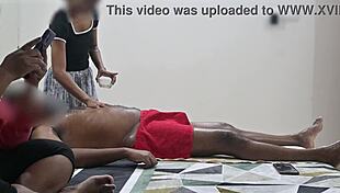 happy ending spa massage for the customer lady