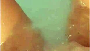 Pretty Woman Masturbates Loud in Hot Tub, Cumshot Shocks!