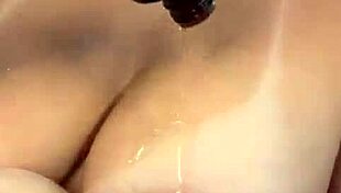 Emanuelly Raquel, Apply Oil on Big Boobs?