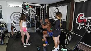 hey, wanna join our wild foursome at the gym with ada paradiso and deianira festa?
