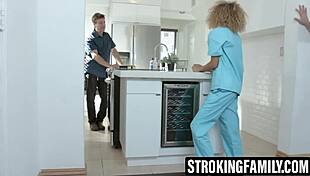 it turned out his balls hurt and xianna needed to examine them she came to the conclusion that it just needed some little 18+ stepsis loving