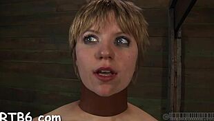 i got restrained and punished in the garage with rough spanking.