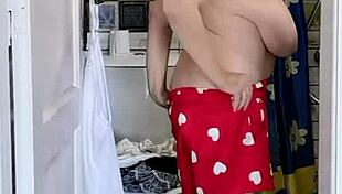 A Day Peeping Granny Mariaold In Toilet With Evening Joi Fun