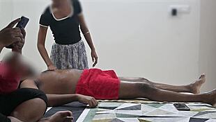 happy ending spa massage for the customer lady