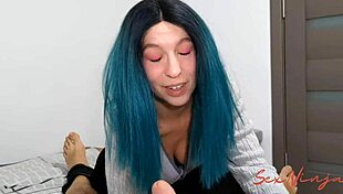 step sister wants me to knock her up so she dont gotta work, roleplaying pregnant fucking