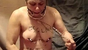 French Slave Feels Intense Bondage Spanking Pleasure