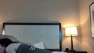 petite woman sucks big cock deepthroat style, young and eager