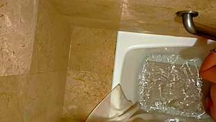 grab my stepsister masturbating in the bathroom