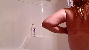 Watch me masturbate before showering