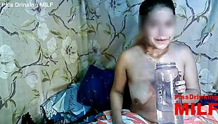 bts of first piss drinking experience... 😳