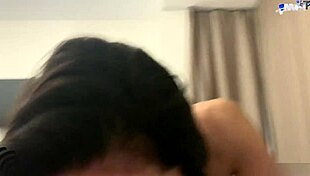 top model gets cum on her face 😏