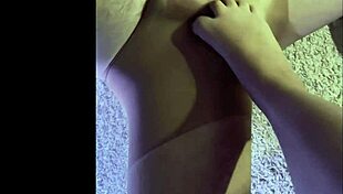 Do you like my wet pantyhose footjob?