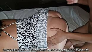 Husband Sucks Wife's Pussy While 18yo Cock Enters Her.