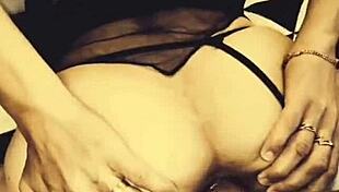 Milf In STOCKINGS And Erotic Lingerie Gets ANAL FUCKED