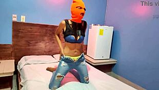 My Stepsister Wants Halloween Fun In Hotel!