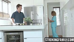 it turned out his balls hurt and xianna needed to examine them she came to the conclusion that it just needed some little 18+ stepsis loving