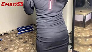 petite lagos teen twerking for bbc quickie