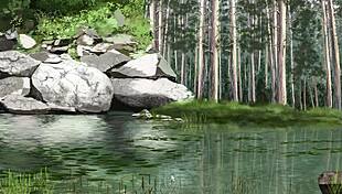 Blonde Framboise plays with Erands' small tits in intimate scene