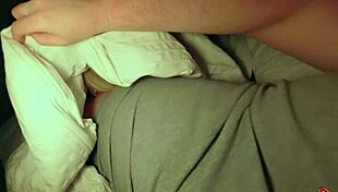 wow, stepmom gives blowjob and gets pussy drenched in cum on holiday 😏