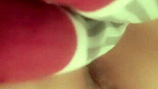 Redhead Latina Slut's Intense Pussy Fingering and Masturbation!