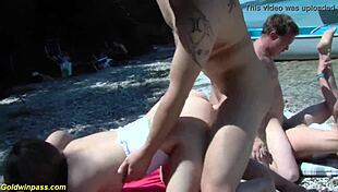 Public family therapy turns into a wild beach orgy.