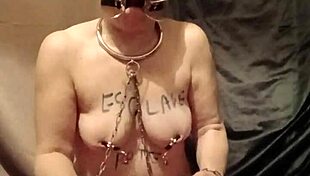 French Slave Feels Intense Bondage Spanking Pleasure