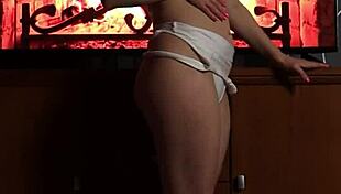 very hot girl masturbates pussy