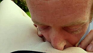 British Milf Gives Footjob And Pussy Gushes