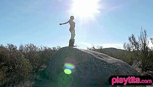 Petite Canadian Milf Strips Outdoors And Exposes Her Bubble Butt 😍