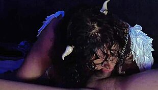 Girl dressed as devil gives me the fuck of my life.