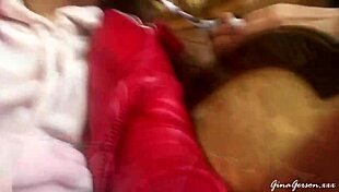 Trip to Barcelona with skinny blonde amateurs outdoors