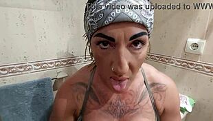 Breaking My Pussy With Big Clit Ass Rimjob Mature MILF Bodybuilder Assfucking