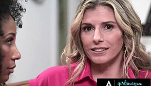 Milf Cory Chase Helps Teen 18+ Olivia Jay Become Certified Lesbian at Girlsway